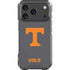 University of Tennessee-Knoxville T Logo Vols on Gray iPhone 18 Pro Clear Case