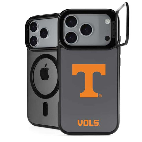 University of Tennessee-Knoxville T Logo Vols on Gray iPhone 18 Pro Kickstand Case