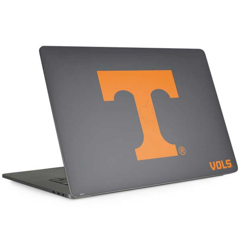 University of Tennessee-Knoxville T Logo Vols on Gray MacBook Skins
