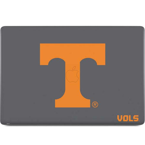 University of Tennessee-Knoxville T Logo Vols on Gray MacBook Skins