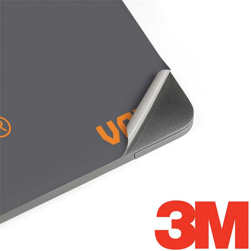 University of Tennessee-Knoxville T Logo Vols on Gray MacBook Skins