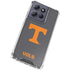 University of Tennessee-Knoxville T Logo Vols on Gray Moto G 5G (2025) Clear Case