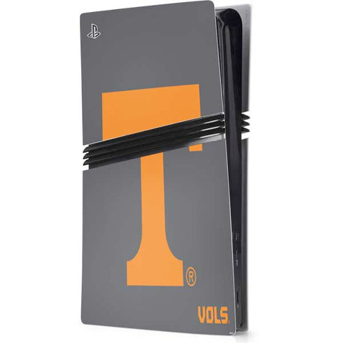 University of Tennessee-Knoxville T Logo Vols on Gray PlayStation PS5 Skins