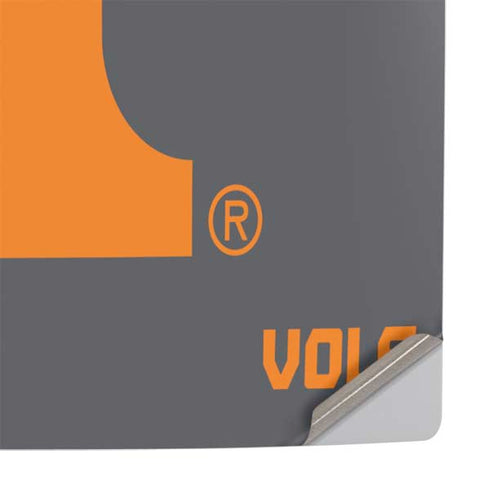 University of Tennessee-Knoxville T Logo Vols on Gray PS5 Pro Console Skin