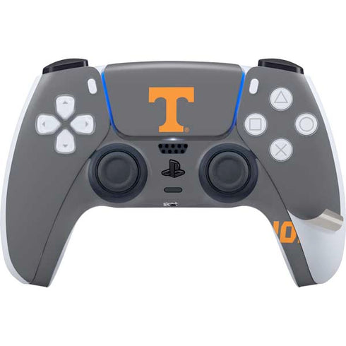 University of Tennessee-Knoxville T Logo Vols on Gray PS5 Pro Disk Bundle Skin