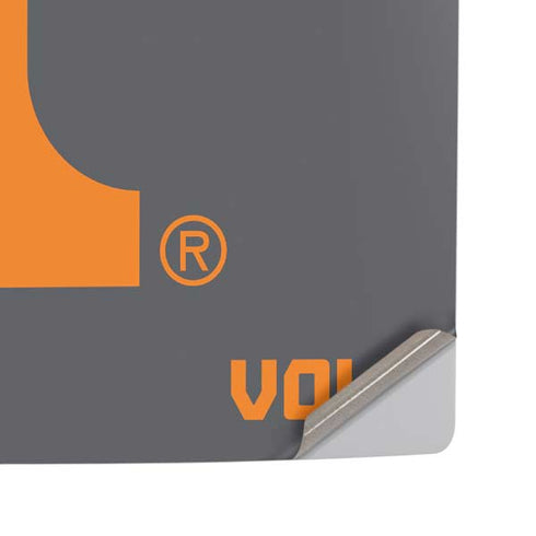 University of Tennessee-Knoxville T Logo Vols on Gray PS5 Pro Disk Console Skin