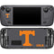 University of Tennessee-Knoxville T Logo Vols on Gray Steam Deck Handheld Gaming Computer OLED Skin