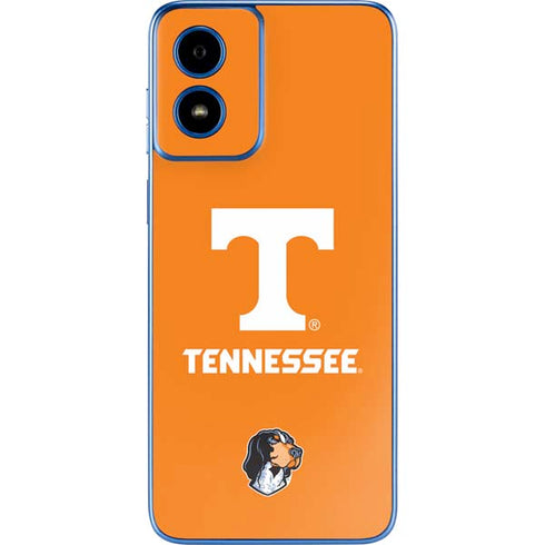 University of Tennessee-Knoxville T Logo on Orange Moto G Play 4G (2024) Skin