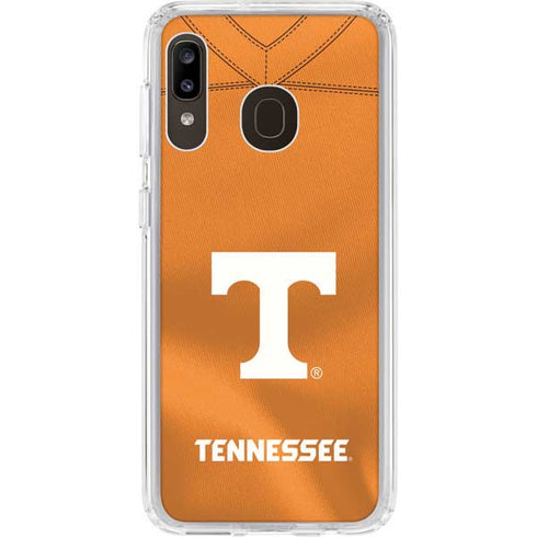 University of Tennessee Orange Jersey Galaxy A20 Clear Case