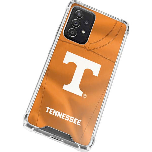 University of Tennessee Orange Jersey Galaxy A72 5G Clear Case