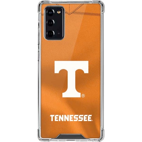University of Tennessee Orange Jersey Galaxy Note20 5G Clear Case