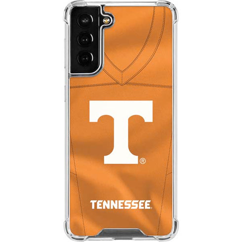 University of Tennessee Orange Jersey Galaxy S21 FE Clear Case