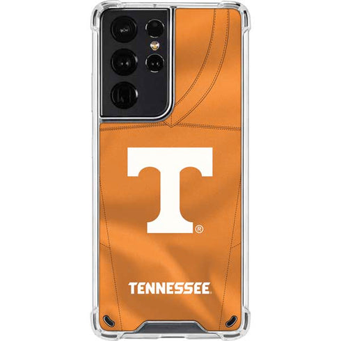 University of Tennessee Orange Jersey Galaxy S21 Ultra 5G Clear Case