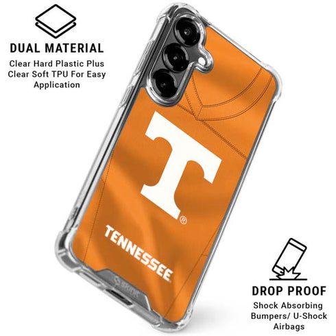 University of Tennessee Orange Jersey Galaxy S26 Plus Clear Case