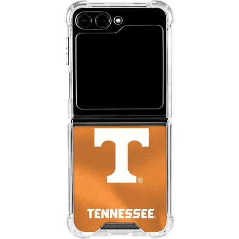 University of Tennessee Orange Jersey Galaxy Z Flip6 Clear Case