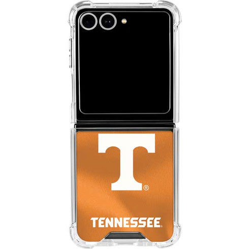 University of Tennessee Orange Jersey Galaxy Z Flip7 Clear Case