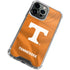 University of Tennessee Orange Jersey iPhone 14 Pro Clear Case