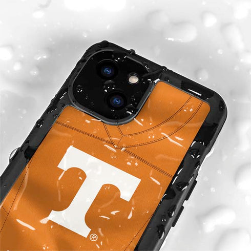 University of Tennessee Orange Jersey iPhone 15 Plus Waterproof Case