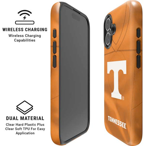 University of Tennessee Orange Jersey iPhone 16 Magsafe Impact Case