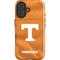 University of Tennessee Orange Jersey iPhone 16 Plus Impact Case