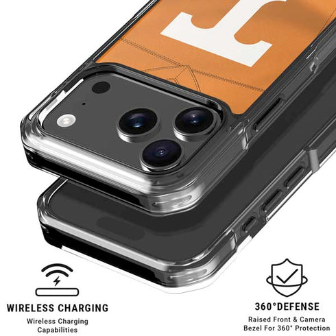 University of Tennessee Orange Jersey iPhone 17 Pro Max Clear Case