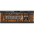 University of Tennessee Orange Jersey K95 RGB PLATINUM Mechanical Gaming Keyboard Skin
