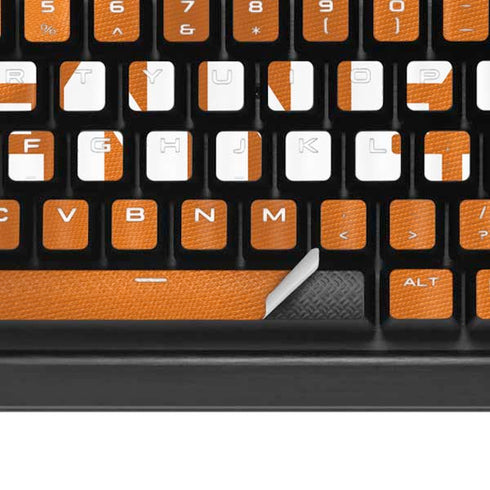 University of Tennessee Orange Jersey K95 RGB PLATINUM Mechanical Gaming Keyboard Skin