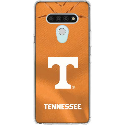 University of Tennessee Orange Jersey LG Stylo 6 Clear Case