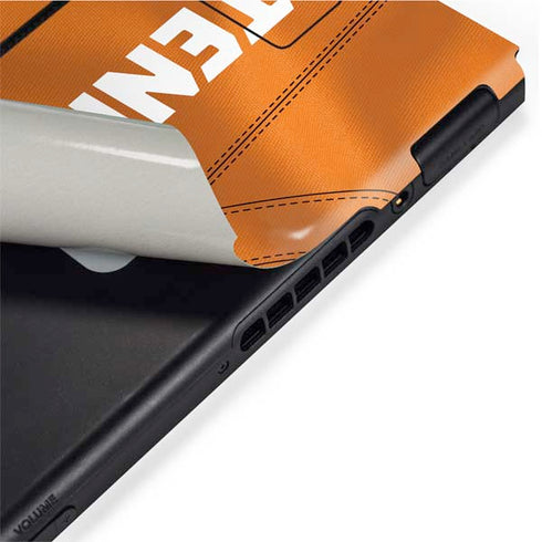 University of Tennessee Orange Jersey Nintendo Switch Bundle Skin