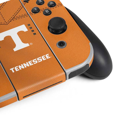 University of Tennessee Orange Jersey Nintendo Switch OLED (2021) Skin