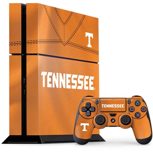 University of Tennessee Orange Jersey PS4 Console and Controller Bundle Skin