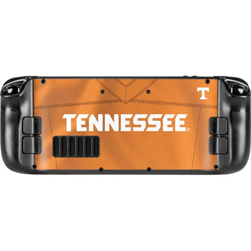 University of Tennessee Orange Jersey Steam Deck Handheld Gaming Computer OLED Skin