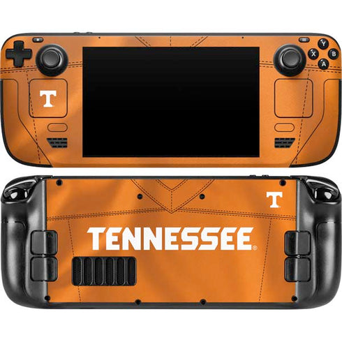 University of Tennessee Orange Jersey Steam Deck Handheld Gaming Computer Skin