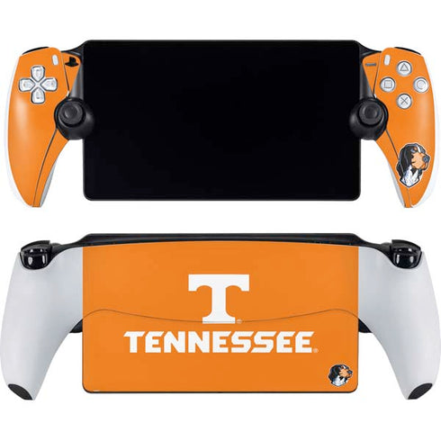 University of Tennessee-Knoxville T Logo on Orange PlayStation PS5 Skins