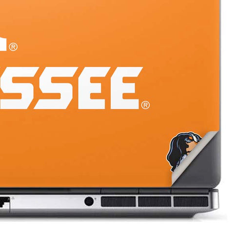 University of Tennessee-Knoxville T Logo on Orange Dell Precision Skin