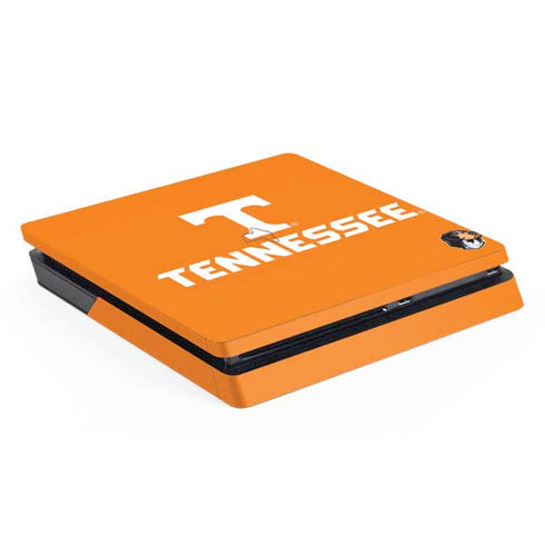 University of Tennessee-Knoxville T Logo on Orange PlayStation PS4 Skins