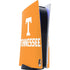 University of Tennessee-Knoxville T Logo on Orange PlayStation PS5 Skins