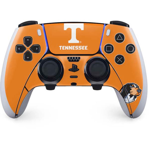 University of Tennessee-Knoxville T Logo on Orange PS5 DualSense Edge Pro Controller Skin