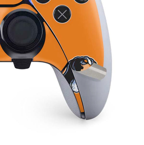 University of Tennessee-Knoxville T Logo on Orange PS5 DualSense Edge Pro Controller Skin