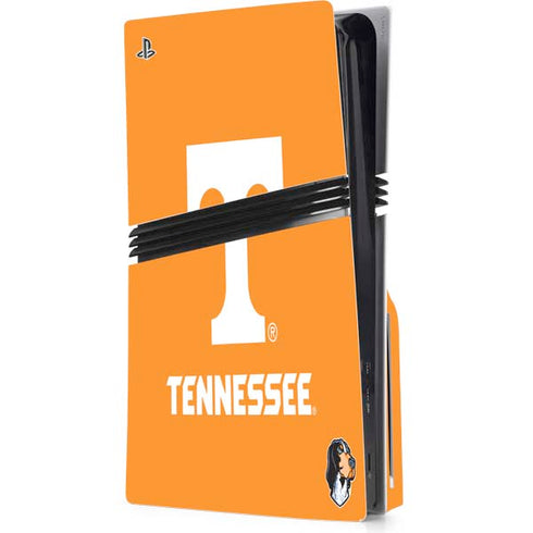 University of Tennessee-Knoxville T Logo on Orange PlayStation PS5 Skins