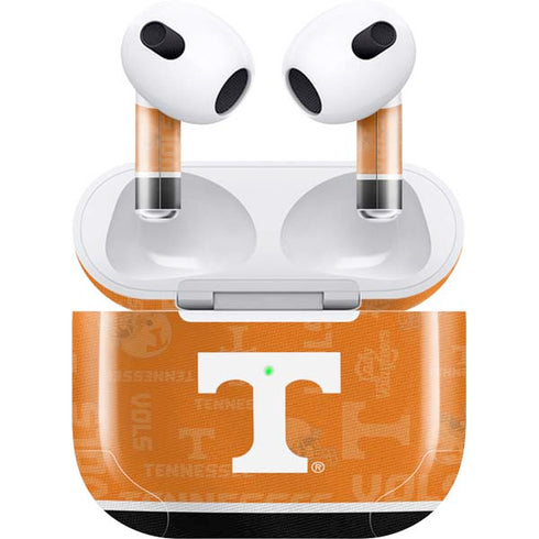University of Tennessee Split Jersey Apple AirPods (3rd Gen 2021) Skin