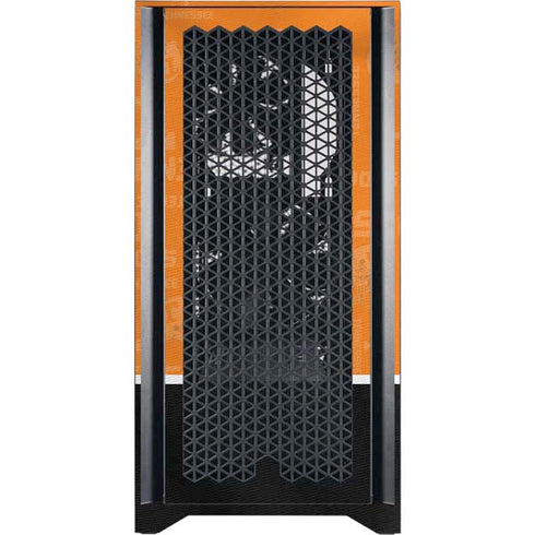 University of Tennessee Split Jersey Corsair 4000D Tempered Glass Mid-Tower ATX Case Skin