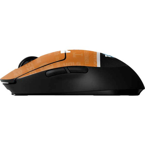 University of Tennessee Split Jersey G Pro Wireless Gaming Mouse Skin
