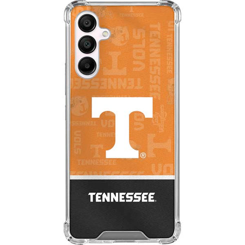 University of Tennessee Split Jersey Galaxy A16 5G Clear Case
