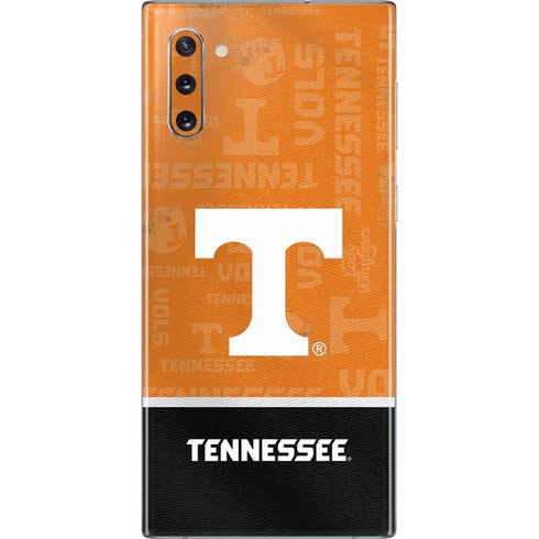 University of Tennessee Split Jersey Galaxy Note 10 Skin