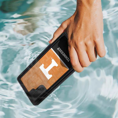 University of Tennessee Split Jersey Galaxy Note 10 Waterproof Case