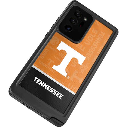 University of Tennessee Split Jersey Galaxy Note20 Ultra 5G Waterproof Case