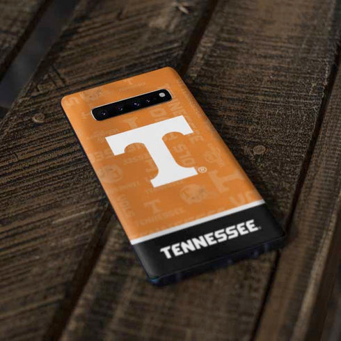 University of Tennessee Split Jersey Galaxy S10 Plus Skin