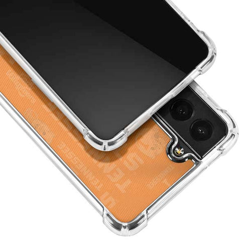 University of Tennessee Split Jersey Galaxy S21 FE Clear Case