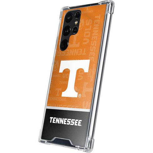 University of Tennessee Split Jersey Galaxy S23 Ultra Clear Case